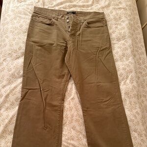 British Khaki J. Crew Men’s Cotton Jeans